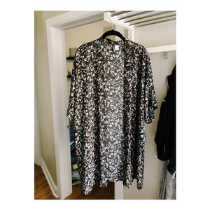 Floral kimono